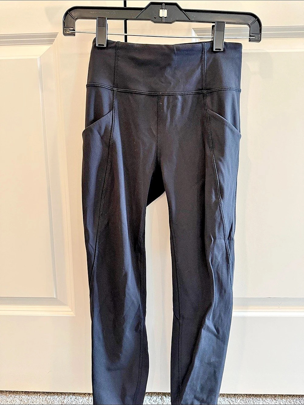 lululemon Fast and Free Tight Black Leggings Size 4
